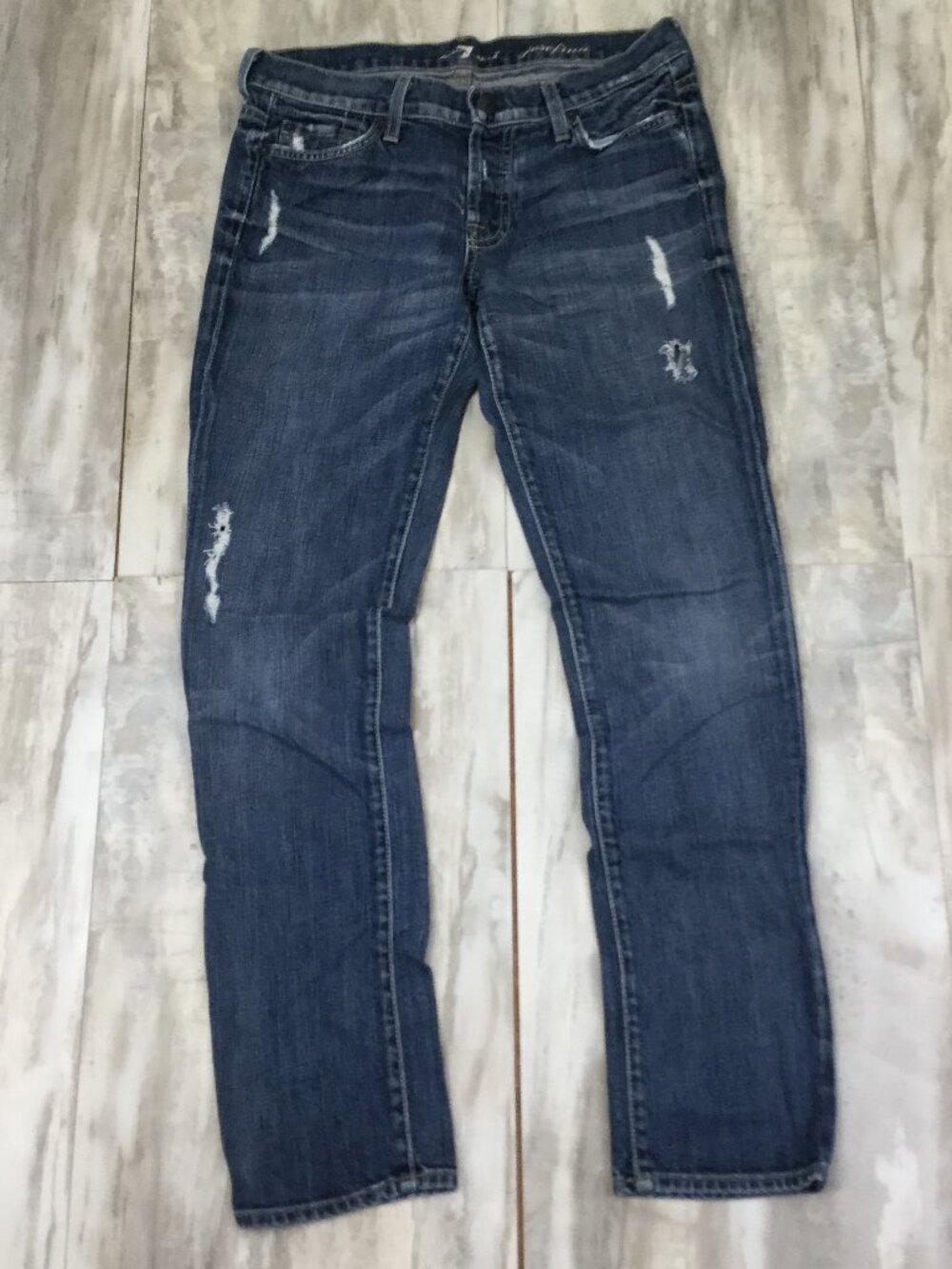 7 for All Manking Josefina Distressed Jean 25